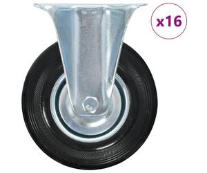 16 pcs Fixed Casters 125 mm