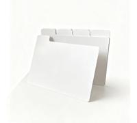 16 Pcs Greeting Card Organizer Dividers,9.5x7.2 Inches Blank Index Divider Cards,Card Dividers for Storage Boxes,Greeting Card Guide