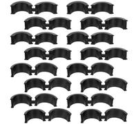 16 Pcs Handlebar Rubber Gasket and Stem Shim Spacer Adapters - Non-Slip Bike Adapter 22.2/25.4 mm to 31.8 mm for Road Mountain Bikes