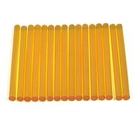 16 Pcs Keratin Gun Bond Glue Sticks for Professional Hair Extensions (Yellow)