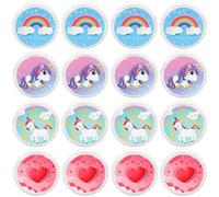 16 Pcs Light up Yo Yo for Kids Plastic Unicorn Yoyo Pink Yoyo Rainbow Heart Yoyo LED Responsive Ball for Beginner Kids Girls Gifts Birthday Christmas