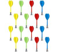 16 PCS Magnetic Darts Set Magnetic Replacement Darts Portable Darts Replacement Dart Replaceable Indoor Game Accessories Target Game Toys for Families Bars Game Halls (Blue Green Red Yellow)