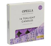 16 Pcs/pack Opella Tealight Candles 8 Hour Long Burn Random Fragrance