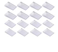 16 PCS Plastic Wedges for Leveling Furniture Levellers Door Stop | Heavy Duty Furniture Shims for Uneven Floors, Anti-Slip Stackable Door Stoppers for Wobbly Toilet, Window, Cabinet and Desk