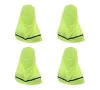 16 Pcs Reflective Hard Hat Liner with Neck Shade