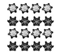 16 Pcs Replacement Bulk Cleats Golf Spikes Cleats Golf Shoe Cleats Tooth Spikes for Easy Install to Golf Shoes