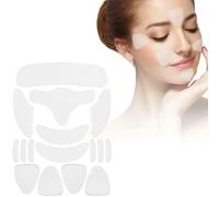 16 Pcs Reusable Silicone Anti Wrinkle Patches for Skin Wrinkle Prevention, Silicone Anti Wrinkle Patches,16Pcs Silicone Face Eye Forehead Anti Wrinkle Patches Reusable Lifting Pad Set (1)