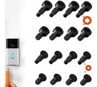 16 Pcs Ring Doorbell Screws Replacement, Ring Doorbell Screws, T5,T16 Security Screws Accessories, Ring Security Screw Compatible with Video Doorbell, Ring Doorbell Accessories, Video Doorbell