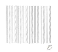 16 Pcs Ring Size Adjuster for Loose Ring, 4 Size Invisible Ring Sizer, Ring Adjuster Adjuster Invisible, Ring Tightener for Making Ring Smaller Without Resizing, Ring Reducer Fit Almost Any Rings