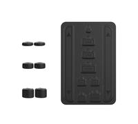 16 PCS/Set Dust Protector Silicone Dust Plugs Anti-Scratch Dust Cover Thumpstick Cover Caps Analog Stick Cover for Switch 2 Game Console Accessories