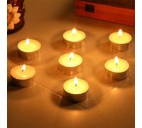 16 Pcs Tealight Candles 8 Hour Long Burn - Vanilla