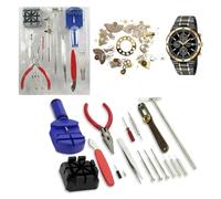 16 pcs Watch Repair Tool Kit Strap Screwdriver Fix Problem Link Remover Back Opener Band Adjustment