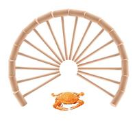 16 Pcs Wood Crab Hammer, Easy Use, Comfortable Grip, Reusable, Natural Hardwood Crab Mallet, Smooth Unvarnished Wooden Lobster Hammer, 7.1 X 2.4 Inches
