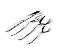 Sabichi Arch 16pc Cutlery Set, Stainless Steel, Silver, 6.3 x 20 x 27 cm