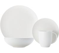 16 Piece Dinner Set White Basics Diamonds Dinnerware Set Maxwell & Williams White One Size