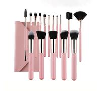 16 Piece Make Up Brush Set Liquid Make Up Blusher Concealer Eyeshadow Brushes Synthetic Fibre Make Up Brush Set