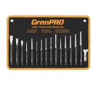 16 Piece Metal Cutting and Chisel Set Work for Wood Automotive
