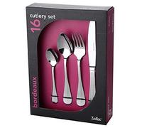 16 Piece Stainless Steel Cutlery Set Bordeaux Style