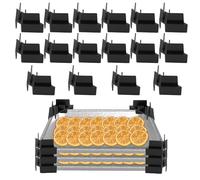 16-Piece Vertical Tray Stacker for Harvest Right Freeze Dryer - Stacks 5 Trays Neatly & Maximizes Space, No More Tray Clutter, Quick Setup for Home Freeze Drying & Food Prep