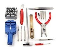 16 Piece Watch Repair Tool Kit Set/pin And Back Remover/wrist Strap Adjust