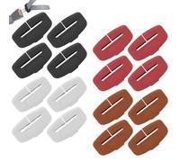 16 Pieces Car Seat Belt Buckle Cover, Silicone Car Seatbelt Insert Protector, Reusable Silent Dustproof Seat Belt Buckle, Universal Interior Decor Accessories For Most Vehicles, 4 Color