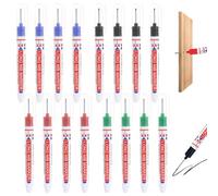 16 Pieces Deep Hole Marker Pens,20 mm Long Head Deep Hole Marker Pen