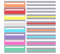 16 Pieces Guided Reading Strips & Highlight Strips Dyslexia Reading Tools For Kids, Line Readers For Students Reading Assistance Strips For Home Study Improve Focus & Comprehension, Multicolor