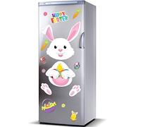 16 Pieces Happy Easter Bunny Refrigerator Magnets Fridge Magnet Sticker Bunny Easter Egg Magnet Sticker Easter Decoration for Easter Party Decor Home Kitchen Door Cabinet