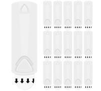 16 Pieces Large Universal Frame Hanger, Command Picture Hanging Hooks Heavy Duty Damage Free Picture Hanging Hooks No Nails Picture Hook with 16 Pieces Picture Hanging Strips for Bathroom Living Room