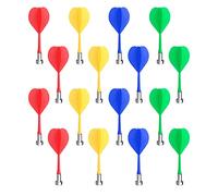 16 Pieces of Magnetic Darts, Safety Magnet Darts, Portable Darts, Replaceable Indoor Game Accessories, Suitable for Families, Bars, Game Halls, Etc. (Blue, Green, Red, Yellow)