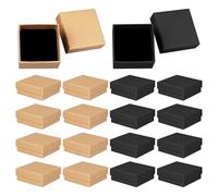 16 Pieces Paper Jewelry Boxes, Jewelry Packaging Boxes, Jewelry Gift Boxes, Jewelry Display Boxes, Gift Packaging Supplies