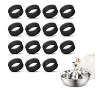 16 Pieces Pet Fountain Filter Sponge Dog Cat Drinking Machine Components Strainer Filtration Component Pets Drink Water Filters
