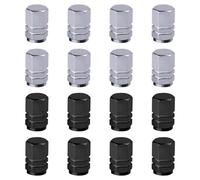 16 Pieces Tire Valve Caps, Car Tire Valve Caps, Tire Dust Caps, Metal Hex Valve Caps, Universal Tire Valve Caps, Tire Accessories