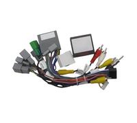16 Pin Car Radio Wiring Harness Adapter Canbus Box Decoder Compatible For Mitsubishi Pajero 4 V97 V73 V60 Outlander 2006-2020 Cable Plug
