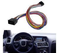 16 Pin ISO Wire Harness Extension Cable, For Car Stereo For Android Player Audio System Interface Adapter Connector Kit