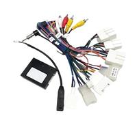 16 Pin Wiring Harness Adapter Canbus Compatible For Camry Corolla RAV4 Car Stereo Android Radio