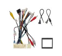 16 PIN Wiring HARNESS CANBUS Box Compatible For Hyundai Santa Fe Sonata Tucson Solaris 2018+Compatible For Kia Sportage Cerato Rio 2018+ With 360 Camera