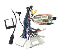 16 PIN Wiring Harness Canbus Decoder FT-RZ-02 Adapter Compatible For Toyota Highilander Camry C-HR Fortuner Avanza Venza AMP JBL 2012+