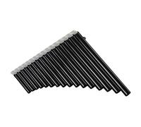 16-Pipe Pan Flute G-A2 Key Pan Pipes ABS Panpipes Chinese Traditional Woodwind Instrument with Carry Bag