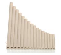 16 Pipes Professional C Pan Flute Portable Panpipe Musical Instrument for Beginners and Teachers Sound Pan Flute