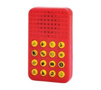 16 Plank Noise Buttons - Pocket Toy with 16 Fun Sounds for Kids Party Games, Portable for Meeting, Camping and Home Use for Classroom | Real Sounds, reg