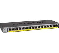 NETGEAR GS116LP Unmanaged Gigabit Ethernet (10/100/1000) Power over Ethernet (PoE) Black
