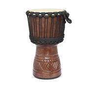 16" Professional Hand Carved Wooden Djembe Drum