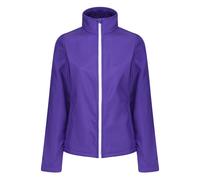 Regatta Standout Womens/Ladies Ablaze Printable Soft Shell Jacket (Purple/Black) - Multicolour - Size 16 UK