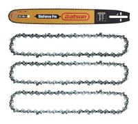 16" Replacement Chainsaw Bar and Chain Combo 3/8" LP 0.050" 56DL Mount A041 | For Poulan E14E,E16E,ELECTRIC PRO 400E,ES 350,ES350,ES400,Electric Models,MICRO 25 (XX&XX2 SERIES)