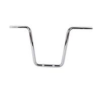 16'' Rise 1'' Ape Hanger HandleBars Fit Harley Street Bob Sportster XL 883 1200 Street Bob Fat Boy Shadow Intruder Vulcan Road Star Drag Star Volusia Custom Application Chrome