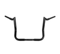 16" Rise Street Glide Ape Hanger Handlebar Ape Hangers Monkey Bar for Harley Touring Electra Glide FLHX FLHT 1986-2025 Models with Batwing Fairng Black 1 1/4" Tube