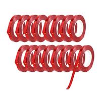 16 Rolls Red Ribbon Curling Ribbons 5mm for Balloons,160m Crimped Balloon Ribbon Balloon String Party Shiny Metallic Ribbons for Gift Wrapping Crafting,Florist Flower,Christmas,Birthday,Wedding