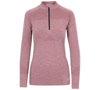(16, Rose Tone) Trespass Womens 1/2 Zip Seamless Active Top Pelina