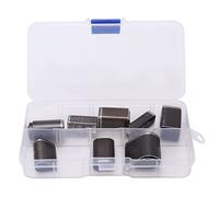 16 Shape Style One Hole Hollow Punch Cutter Set Premium High Carbon Steel Leather Craft Tool Kit for DIY Leather Fabric Polymer Clay Crafting